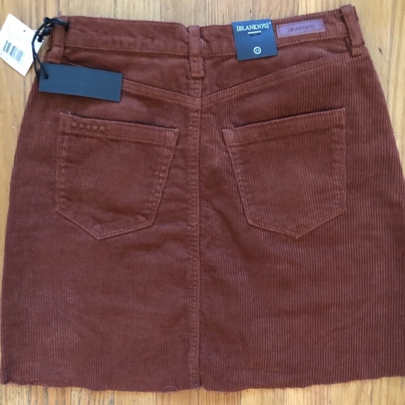BLANK NYC Atlas Corduroy Skirt 24 NWT - Picture 7 of 8
